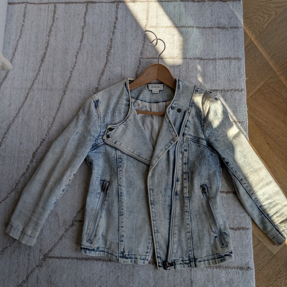 Helmut Lang Acid Wash Jean Jacket